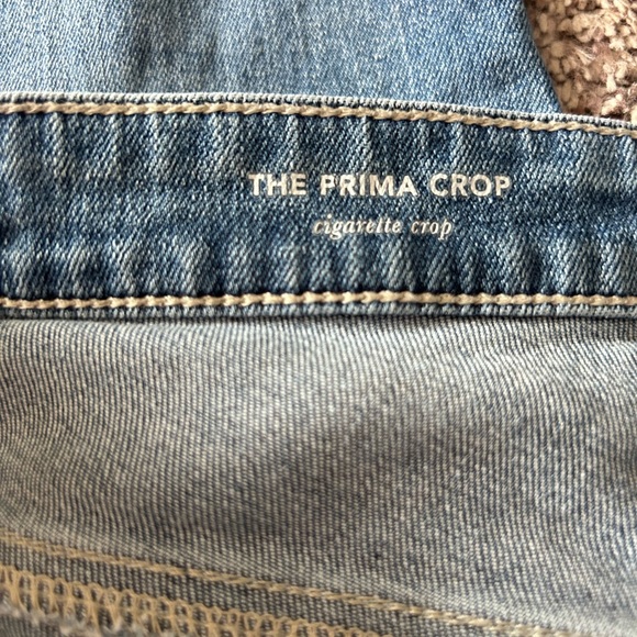 🩵AG Adriano Goldschmied The Prima Crop Cigarette Crop, size 10. - Picture 3 of 8